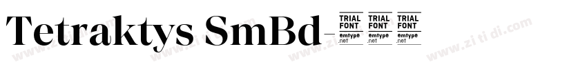 Tetraktys SmBd字体转换